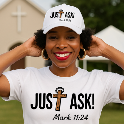 Just Ask White Cap