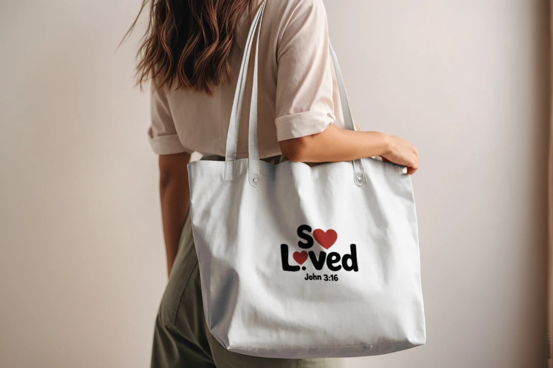 The "Carry Your Faith" Zippered Tote